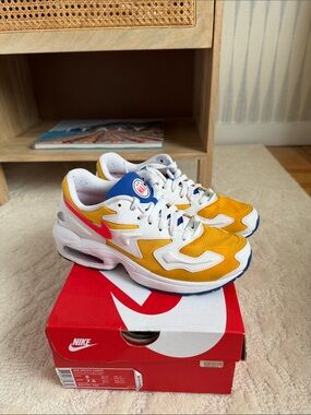 Nike Air Max 2 - university gold / flash crimson